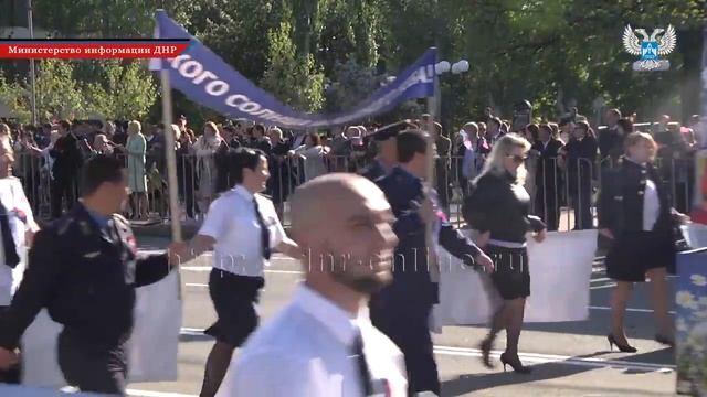 Праздничное шествие Ясиноватая День Республики смотреть онлайн