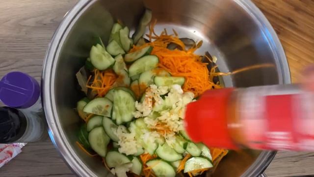 ДЛЯ ПРАЗДИЧНОГО СТОЛА В РАМАДАН ,КОРЕЙСКИЙ САЛАТ С ? ОЧЕНЬ ЛЁГКИЙ И ВКУСНЫЙ??