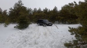 Toyota 4Runner/Hilux Surf 130.Покатушка в снежный лес.Тест новых колес.