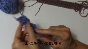 КРАСИВОЕ ОФОРМЛЕНИЕ КРАЯ ИЗДЕЛИЯ ИЗ ПЛАТОЧНОЙ ВЯЗКИ.КРАЙ ИЗДЕЛИЯ СПИЦАМИ.КАЙМА . вязание спицами