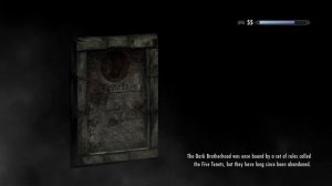 Skyrim Level 55 Mage Dark Brotherhood Random quests