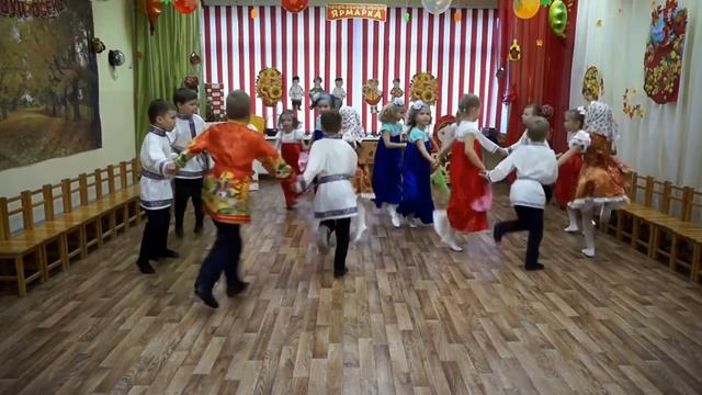 Осенний праздник "Ярмарка" вход и песня смотреть онлайн