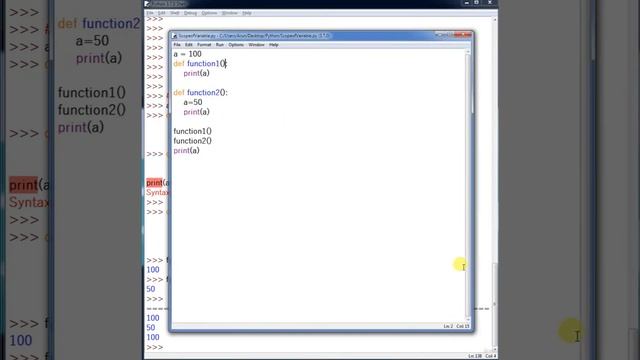 027  Python Working with Function | Functions In Python Part 4