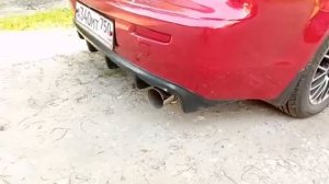 HKS Hi Power 100мм на Lancer X