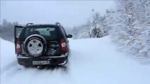ШЕВРОЛЕ НИВА 2012,ТЕСТ ЗИМНИХ ШИН COOPER.mp4