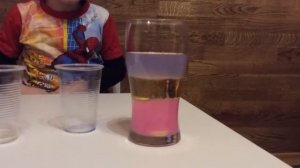 Опыт с жидкостями. Интересные физические опыты детям.