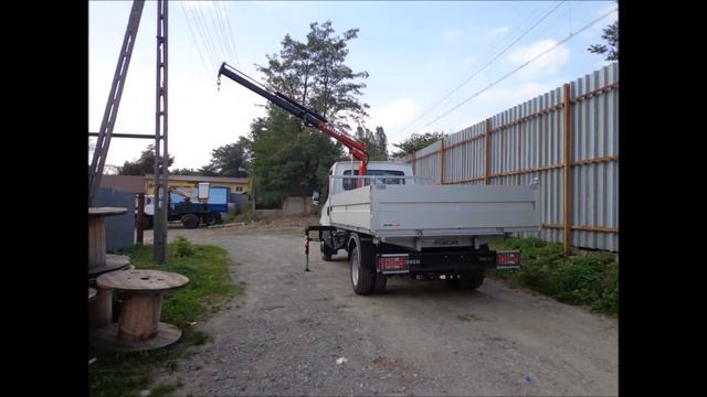 Кран смонтирован на Iveco www.befard.pl Hiab смотреть онлайн