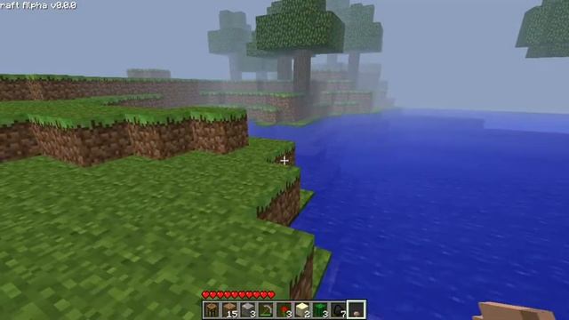 Alpha 0.0.0 ( Minecraft 0.0.0 ) { №1 } Самая старая версия Майнкрафта смотреть онлайн