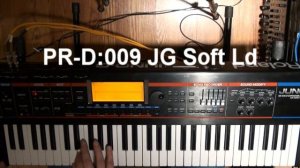 Roland Juno-G SYNTH demos (part 1 of 2)