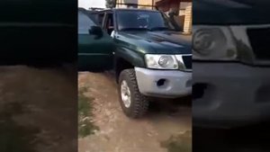 Композитный бампер Nissan Patrol V Y61 GR2 - работа High-Jack