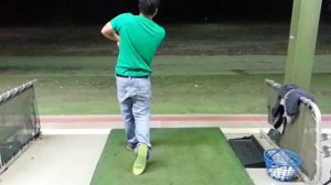 Galaxy Note 2 Slow Motion Camera - Golf Driver Swing at night.