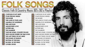 Best Country Folk Songs Of All Time 🎃 Folk songs & country music collection 🎃 Old folk songs