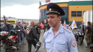 Добрый медведь Тим совершил мотопробег по улицам Вологды