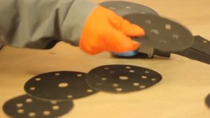 Самоклеящиеся липучки для ремонта подошв шлифовальных машинок