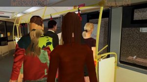 OMSI 2 ЛиАЗ 5292.65.2017, Южная Москва 674 маршрут + Голосовой информатор.