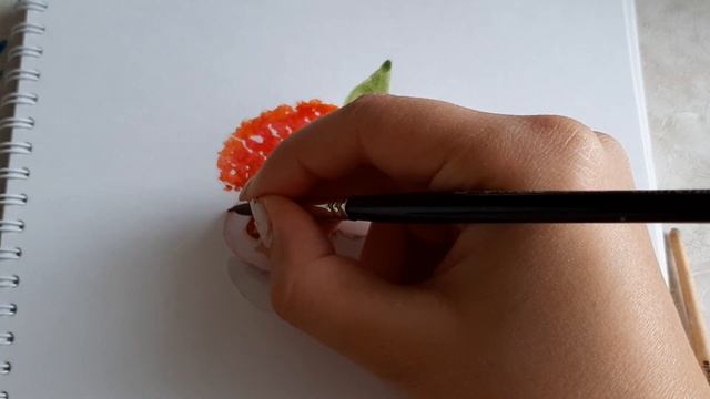 Рисуем ЛИЧИ АКВАРЕЛЬЮ.  Простой урок рисования акварелью для новичков смотреть онлайн