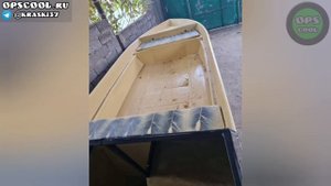 Чем покрасить стеклопластиковую лодку? Клиент прислал фото после покраски полиуретановыми эмалями