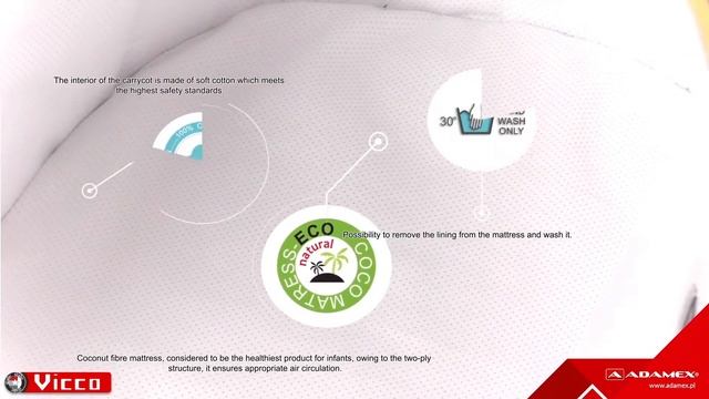 Adamex Vicco multifunkciós babakocsi használati útmutató смотреть онлайн