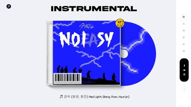 Stray Kids (Bang Chan, Hyunjin) 'Red Lights' (Instrumental)
