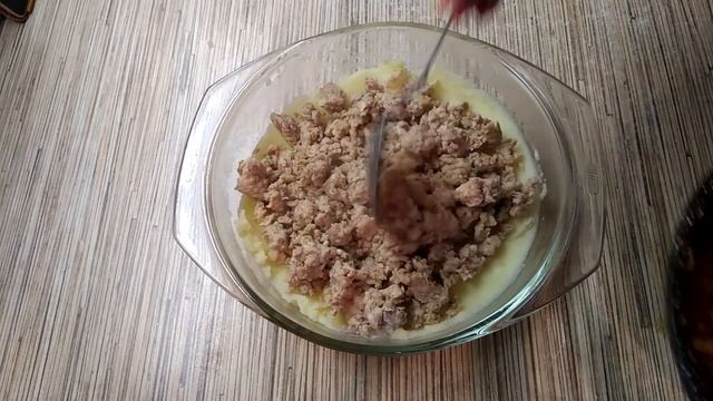 Картофельная запеканка с фаршем 