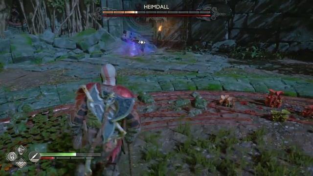 God of War Ragnarök | Heimdall second phase | hardest difficulty смотреть онлайн