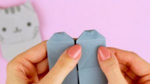 ОРИГАМИ КОТИК РАДУЖНАЯ ПРУЖИНКА | DIY ИГРУШКА ИЗ БУМАГИ | ORIGAMI RAINBOW CAT
