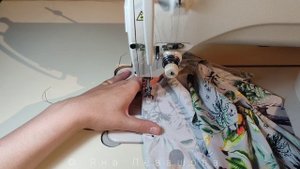 Как красиво оформить талиевые вытачки на тонких тканях. МК по шитью