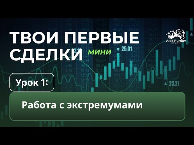 Твои Первые Сделки - МИНИ | Урок 1. Работа с экстремумами