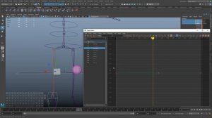 3 - Animation keys in Maya / Анимационые ключи в Maya