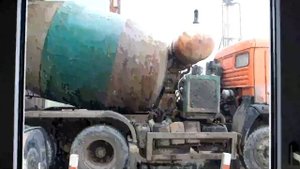 Заливка бетона зимой (проверка бетона: конус, размытие, кубики)