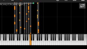 TUTORIAL THE SONG OF THE GOLDEN DRAGON ESTAS TONE easy piano