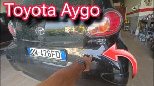 Toyota Aygo Как снять задний бампер за 5 минут 2012-2018