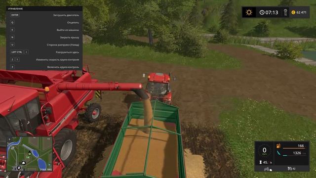 Farming Simulator 2017.Убираем пшеницу и делаем Тюки прессоподборщиком 1080p смотреть онлайн