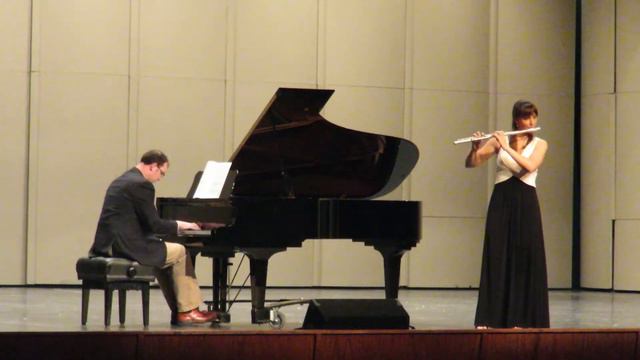 Sonata for Flute & Piano - 1. Allegro Cantabile by Taktakishvili -perf. by Rachel Cernosek смотреть онлайн