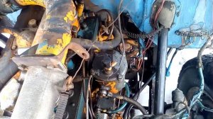 Газ 53 с двигателем от Мтз