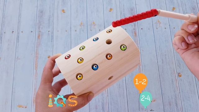 Червячки игра магнитная для малышей смотреть онлайн