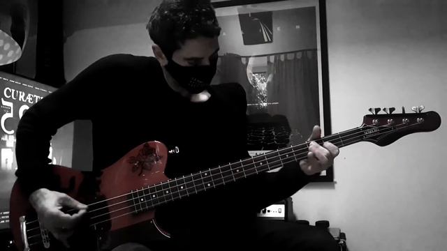 The Cure - Sinking - Bass cover (schecter Simon Gallup) смотреть онлайн