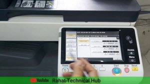 How to Add IP addreas on a Konica Minolta Bizhub 227 287