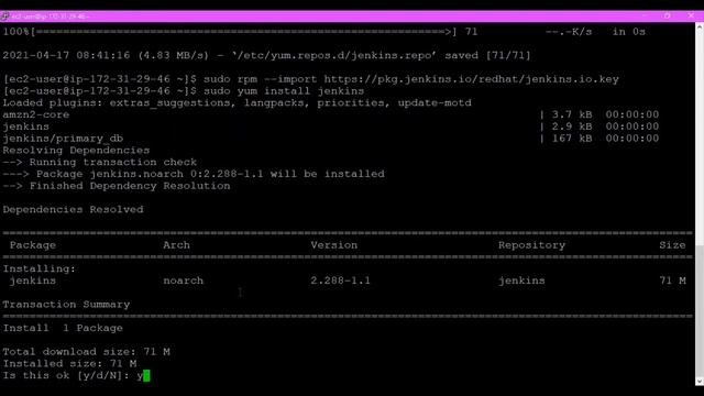 Easy Steps to Install JENKINS on AWS EC2 Instance смотреть онлайн