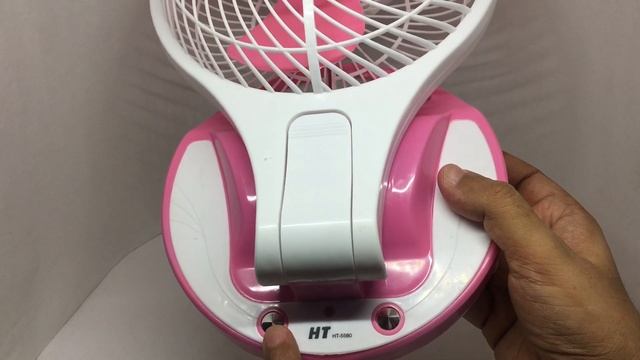 HT 5580 Portable Rechargeable Mini Fan смотреть онлайн