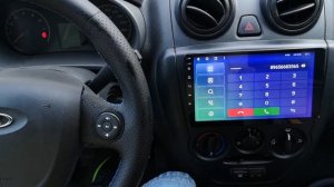 мультируль с кнопками с Aliepress в Lada Granta для Teyes Spro plus.