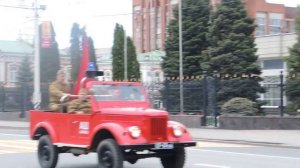 Парад пожарной техники в Саратове