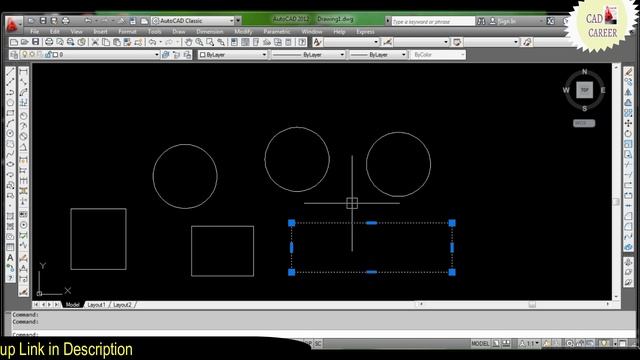 OBJECT SELECTION PROBLEMS FOR BEGINNERS IN AUTOCAD | Autocad Basic Information #10 смотреть онлайн