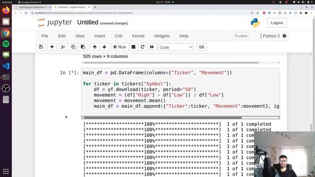 S&P500 Top Movers - Python Tutorial смотреть онлайн