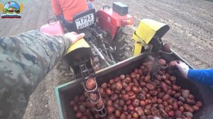 Посадка картофеля в поле и в огороде возле дома на МТЗ-82 и на DF-244. Буксируем ГАЗ(5-День 3-Сезон