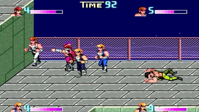Double Dragon Reloaded Bootleg 4Players Co-Op OpenBOR Cheatrun [020]