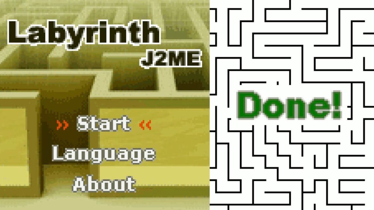 "Labyrinth J2ME" JAVA GAME (A Casa do Java 2007) FULL WALKTHROUGH