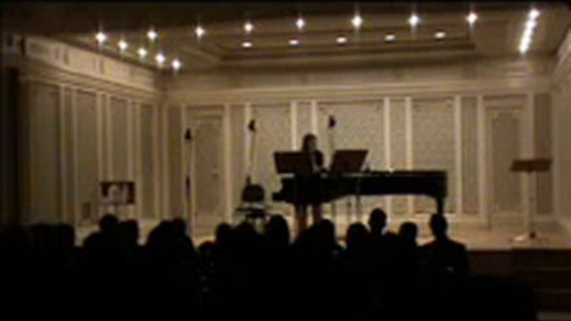 DANIEL PEARL WORLD MUSIC DAYS 2011, LIANA ALEXANDRA: Sonata for Flute смотреть онлайн