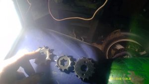 установка звезды от муравья под ижевскую цепь на 162FMJ