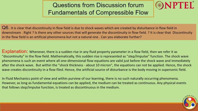 Fundamentals of Compressible Flow